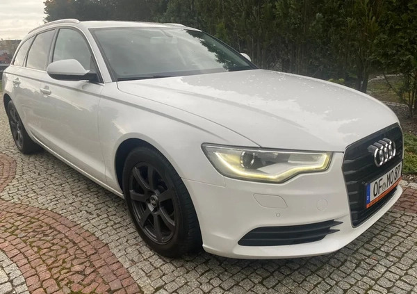 Audi A6 cena 62500 przebieg: 198000, rok produkcji 2014 z Odolanów małe 56